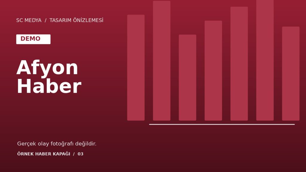 DEMO: Kategori için temsili tasarım kapağı; olay fotoğrafı değildir.